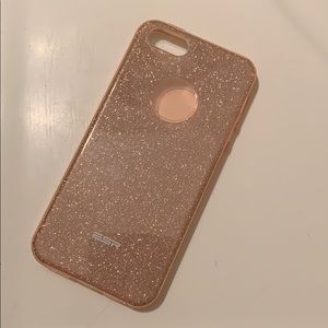 💕Pink Glitter 5s IPhone Case💕